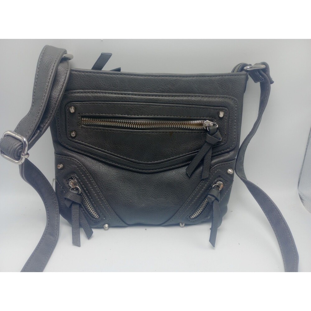 Aldo Women's Crossbody Bag Handbag Purse Dark Gray